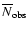 $\overline {N}_{\rm obs}$