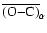 $\overline {({\rm O{-}C})}_\alpha $
