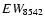 $EW _{\rm 8542}$