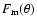 $F_{\rm m}(\theta)$
