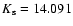$K_{\rm s}=14.091$