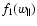 $f_{1}(w_{\parallel })$
