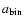 $a_{\rm bin}$