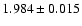 $1.984\pm0.015$