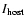 $I_{\rm host}$