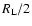 $R_{\rm L}/2$