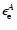 $\epsilon^A_{\rm e}$