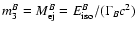 $m^B_3=M^B_{\rm ej}=E^B_{\rm iso}/(\Gamma_Bc^2)$