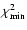 $\chi_{{\rm min}}^{2}$