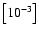 $\left[ 10^{-3}\right]$