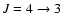 $J = 4 \rightarrow 3$