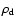 $\rho_{\rm d}$
