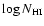 $\log N_{\rm HI}$