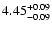 $\rm 4.45_{-0.09}^{+0.09}$