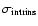 $\sigma _{\rm intrins}$