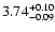 $\rm 3.74_{-0.09}^{+0.10}$