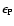 $\epsilon_{\rm P}$
