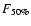 $F_{50\%}$