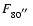 $F_{80\hbox{$^{\prime\prime}$ }}$