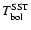 $T_{\rm bol}^{\rm SST}$