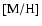 $[{\rm M/H}]$