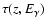 $\tau(z,E_\gamma)$