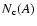 $N_{\rm c}(A)$