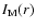 $I_{\rm M}(r)$