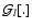 $\mathcal{G}_l[.]$