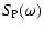 $\displaystyle S_{\rm\! P}(\omega)$