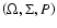 $\left(\Omega,\Sigma,P\right)$