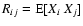 $R_{ij}={\rm E}[X_i~X_j]$