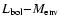 $L_{\rm bol}{-}M_{\rm env}$