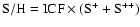 ${\rm S/H=ICF\times(S^{+}+S^{++})}$