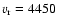 $v_{{\rm r}}=4450$