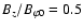 $B_z/B_{\varphi 0}=0.5$