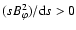 $ (s B_{\varphi}^2) / {\rm d}s > 0$