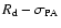 $R_{\rm d}-\sigma_{\rm PA}$