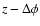 $z-\Delta \phi$
