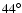 $44^{\circ}$