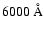 $6000~\AA$