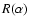 $R(\alpha)$