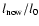 $l_{{\rm now}}/l_0$