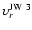 $\upsilon_r^{{\rm JW~3}}$