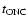$t_{\rm {ONC}}$