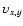 $\upsilon_{x,y}$