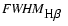 ${\it FWHM}_{\mbox{H$\beta$\ }}$