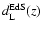 $d_{\rm L}^{\rm EdS}(z)$