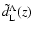 $\tilde
d_{\rm L}^\Lambda(z)$
