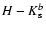 $H-K_{\rm s}^{b}$